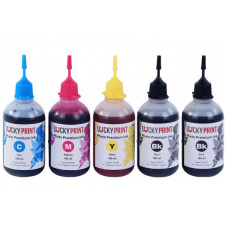 Чернила Lucky Print для Epson, комплект Premium 17UV (5*100ml)